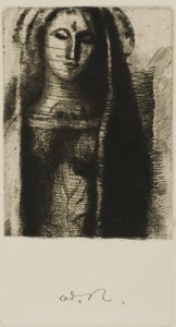 Prenses Maleine (Küçük Madonna) by Odilon Redon
