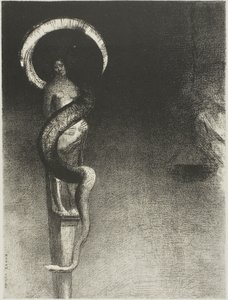 Yılan-Halo by Odilon Redon