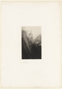Aziz Anthony: "Bana yardım et, Tanrım!", plaka 2 / 24 by Odilon Redon