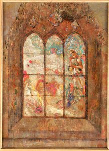 Vitray Pencere by Odilon Redon