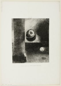 Embriyonik Varlıklar da Vardı, levha 4/6 by Odilon Redon