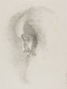 Yaşlılığa, plaka 1 / 6 by Odilon Redon