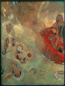 sualtı görüşü by Odilon Redon