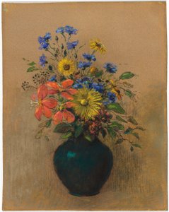 kır çiçekleri by Odilon Redon