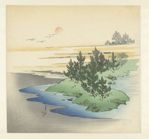 Sabahın erken saatleri by Ogata Gekko
