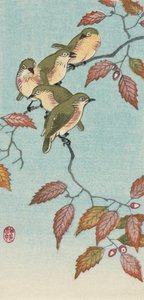 Japon sanatçı Ohara Koson