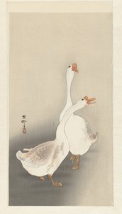 iki kaz by Ohara Koson