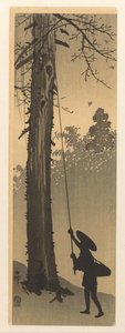 kuş yuvası soyguncusu by Ohara Koson