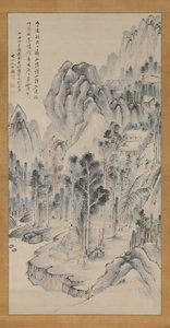 Shorinji Tapınağı, 1817. by Okada Beisanjin