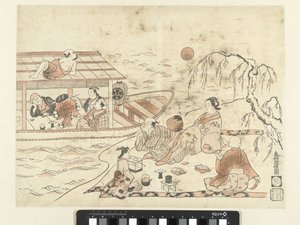 Gecelik oyun yelken by Okumura Masanobu
