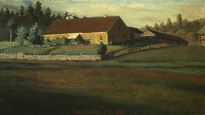 Setesdal içinde Sorenskrivergården by Olaf Isaachsen