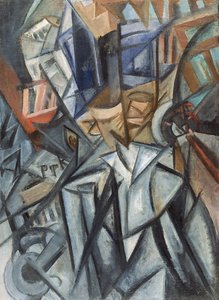 Sokaktaki Adam Cilt Analizi, 1913 by Olga Rozanova