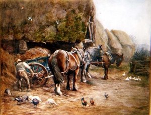 Kasım ayında bir Çiftlik by Oliver Baker