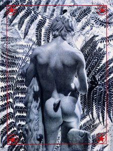 Joker, 2020 (tuval üzerine karışık teknik) by Olivia Gozzano