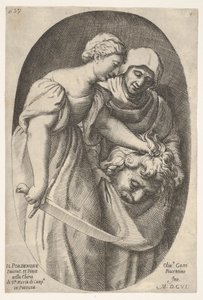 Sol elinde Holofernes