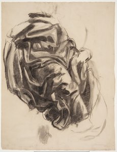 Draperstudie by Oluf Hartmann