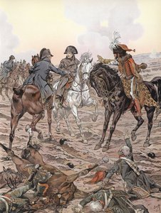 Austerlitz Savaşı sırasında Napolyon by Onfray de Breville Job