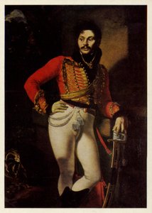 Yevgraf Davydov'un Portresi, 1809 by Orest Adamovich Kiprensky