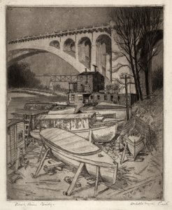 Rocky Nehri Köprüsü by Orville Houghton Peets
