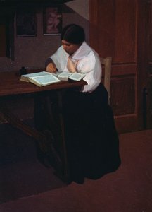 kadın yazma by Oscar Ghiglia