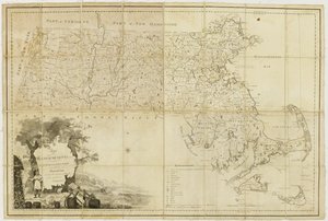 Uygun Massachusetts Haritası: Genel Mahkeme emriyle ve atanan ajanların denetimi altında yapılan gerçek araştırmalardan derlenmiştir, 1802 by Osgood Carleton