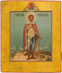 Aziz Alexander Nevsky, 19. yüzyıl by Osip Semionovich Chirikov