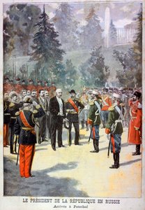 Fransa Cumhurbaşkanı Felix Faure, Peterhof
