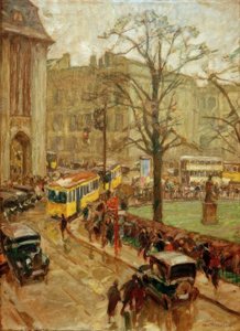 Leipzig meydanı by Otto Antoine