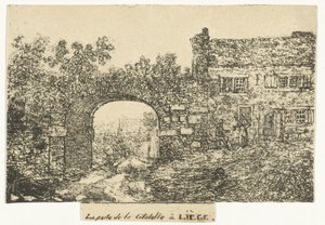 Citadelpoort te Luik Liège