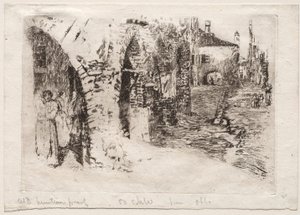 Chioggia, 1880. by Otto H. Bacher