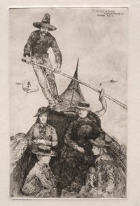 Venedik gravürleri, 1881. by Otto H. Bacher