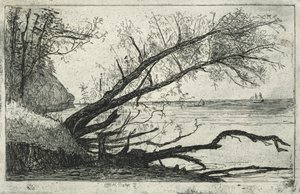 Lake Shore, Cleveland, 20. yüzyıl. by Otto H. Bacher