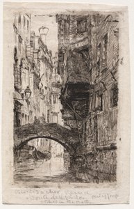 Ponte del Pistor. by Otto H. Bacher