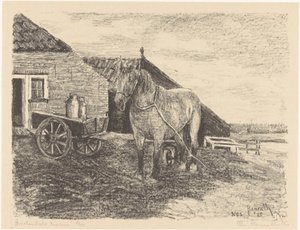 Ameland kısrak (nesne üzerindeki orijinal başlık)