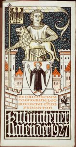 Hessen Halk Devleti arması) yıl) 1920 by Otto Hupp