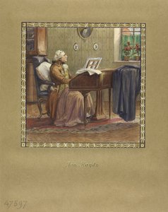 Joseph Haydn, kuyruklu piyanoda 1917
