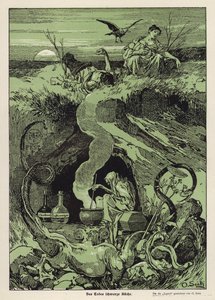 Ölümün Kara Mutfağı (renkli taş) by Otto Seitz