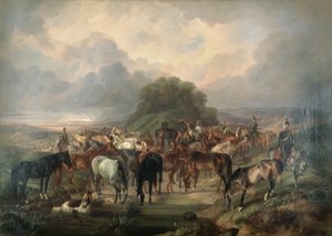 Uhlan liderliğindeki ulaşım by Otto Stotz