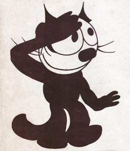 Kedi Felix. Kedi Felix. (illüstrasyon, yaklaşık 1930) by Otto and Sullivan Pat Messmer