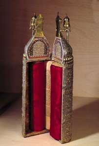 Art Ottoman (İsrail): Rouleau of the Thora ve vakası by Ottoman School