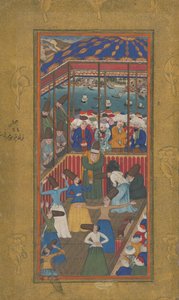 Dans Eden Dervişler by Ottoman School