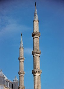 Minarelerin Detayı (1575) by Ottoman School