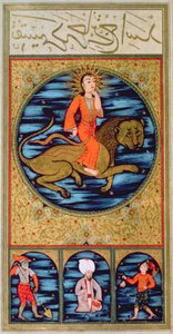 SUF.TURE 242 f.16v Aslan by Ottoman School