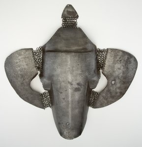 Shaffron, at kafası zırhı, 16. yüzyılın başları (demir) by Ottoman School