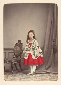 Follett Ailesi, Süslü Bir Elbise Balosu İçin Kostümlü Çocuklar Albümü, yakl. 1880. by Owen Angel