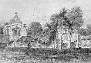 Wolvesey Kalesi Winchester, 1830 dolayları