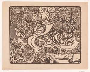 İsimsiz (Sembolik halüsinasyon sahnesi) by P.C. Hamburg (possibly)