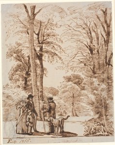 Rakamlarla orman yolu. Islinge by P.C. Skovgaard