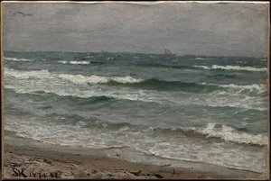 Deniz manzarası. Skagen by Peder Severin Krøyer