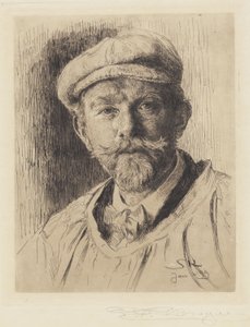 otoportre by Peder Severin Krøyer